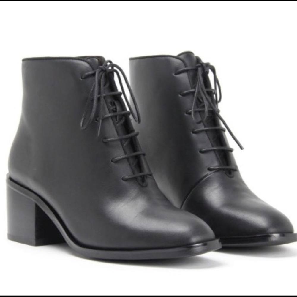 Jeffrey Campbell Talcott lace up ankle boot sz 7.5